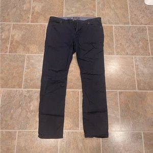 Michael Kors Tailored/classic Fit Navy Blue chino Pant | Size 36W